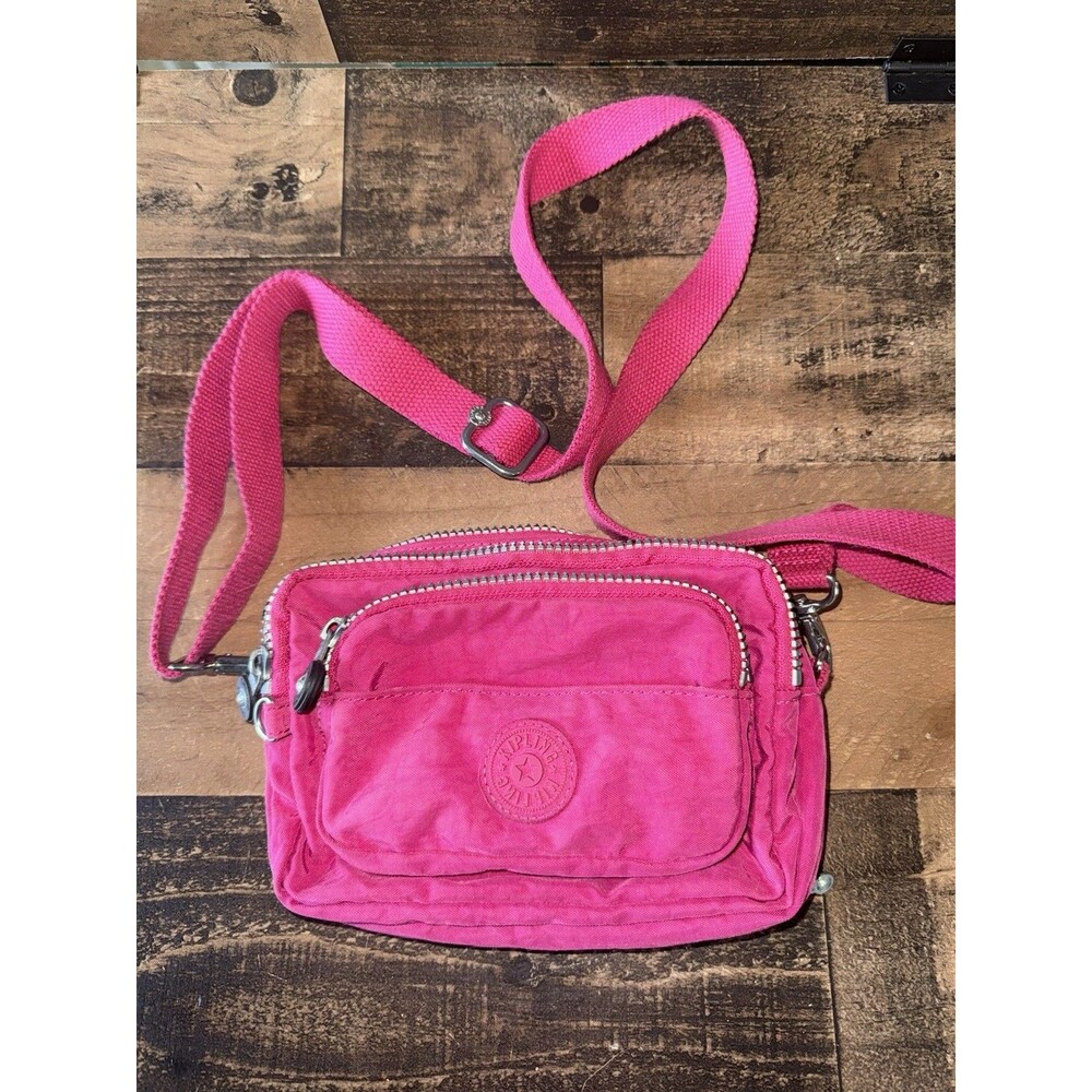 Kipling Merryl Convertible Crossbody Bag / Fanny Pack Travel Bag Purse Pink